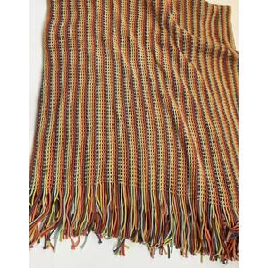 nordstrom at home color Rainbow stripe throw Comfort Cozy Blanket